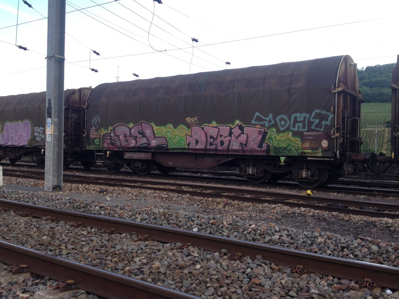 Graffiti Train - Photo by Grafilzer - ubel, debil