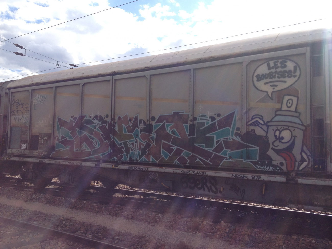 Graffiti Train - Photo by Grafilzer - dex