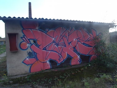 Graffiti Wall in Trier - Photo by Grafilzer - love, kaos