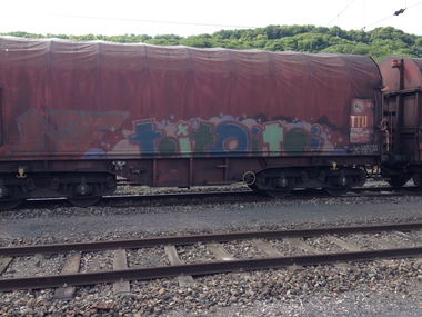 Graffiti Train - Photo by Grafilzer - toitoitoi