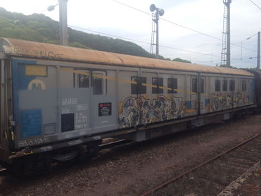 Graffiti Train - Photo by Grafilzer - 69ers, sixtyninerz