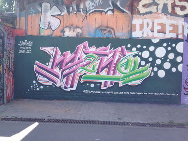 Graffiti Wall in Luxembourg - Photo by Grafilzer - mano (2015)