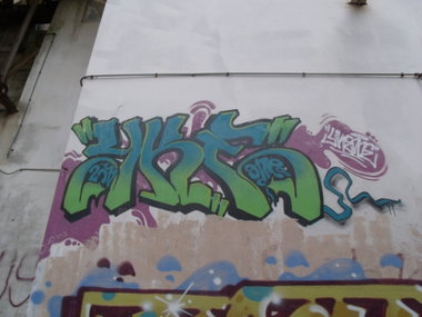 Graffiti Wall in Luxembourg - Photo by Grafilzer - yke (2011)