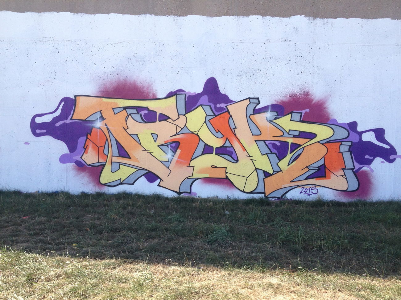 Graffiti Wall - Photo by Grafilzer - fryk, tryk