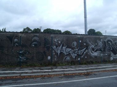 Graffiti Wall in Luxembourg - Photo by Grafilzer