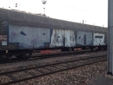 Graffiti Train - Photo by Grafilzer - tnor