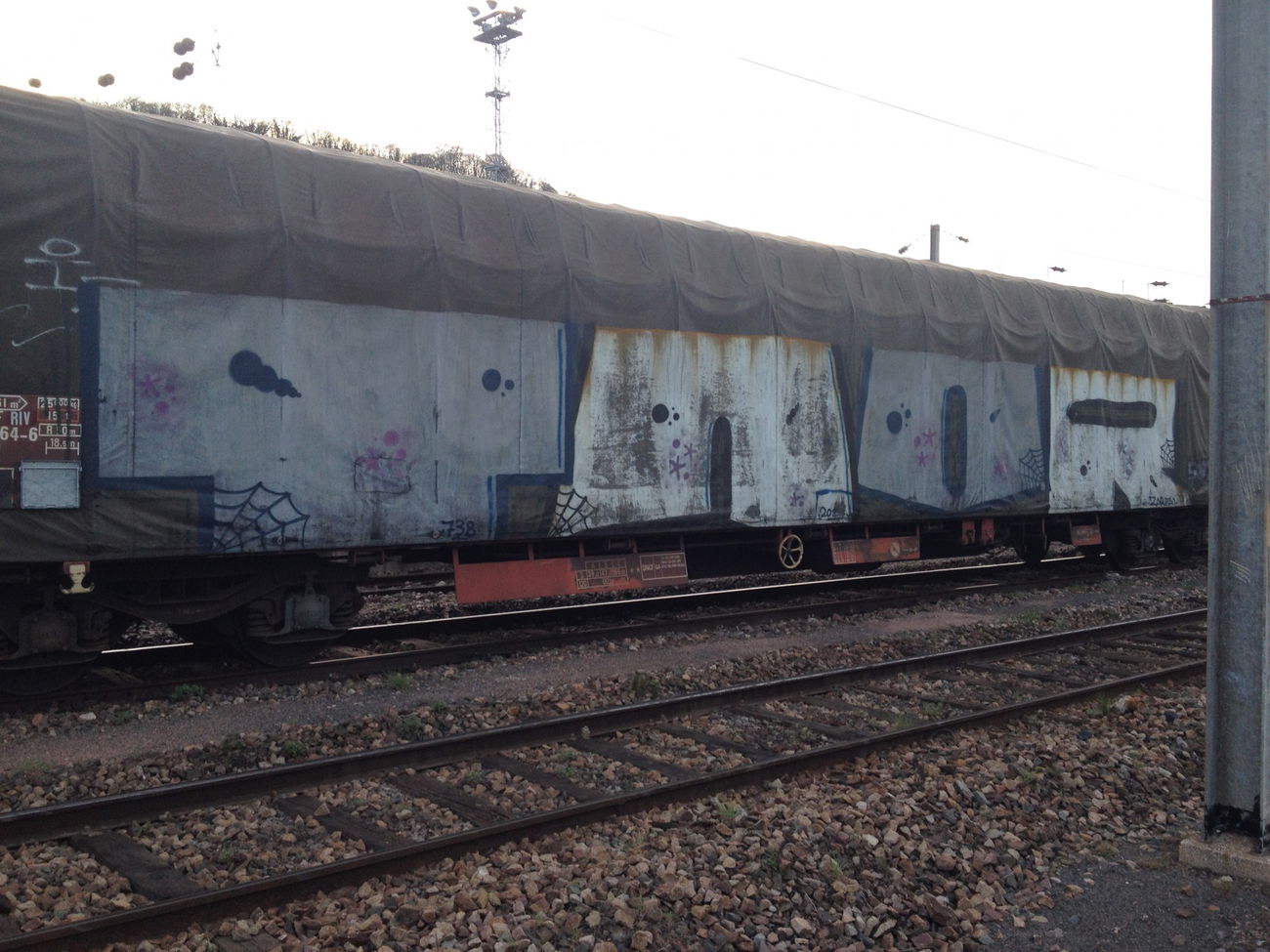 Graffiti Train - Photo by Grafilzer - tnor