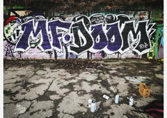 Graffiti Bombing in Luxembourg - Photo by Grafilzer - mf, doom, luxembourg (2021)