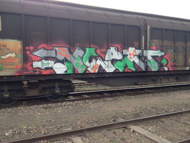 Graffiti Train - Photo by Grafilzer - neat
