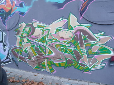 Graffiti Wall in Trier - Photo by Grafilzer