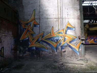 Graffiti Wall in Trier - Photo by Grafilzer (2002)