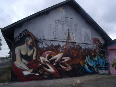 Graffiti Wall in Luxembourg - Photo by Grafilzer