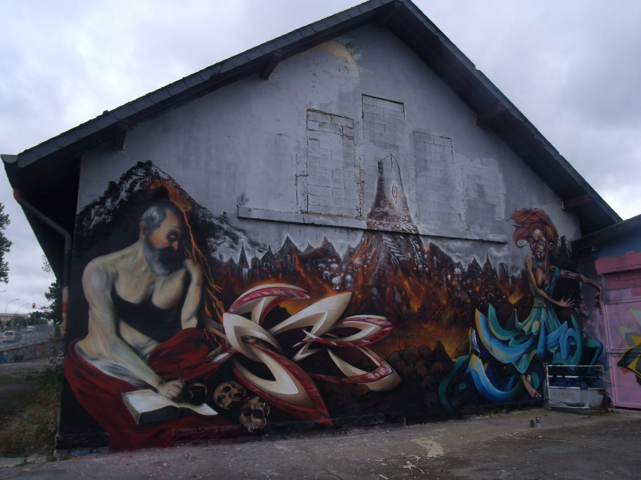 Graffiti Wall in Luxembourg - Photo by Grafilzer