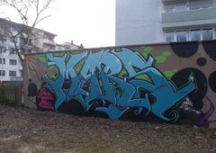 Graffiti Wall in Trier - Photo by Grafilzer - mars, lasmala (2011)