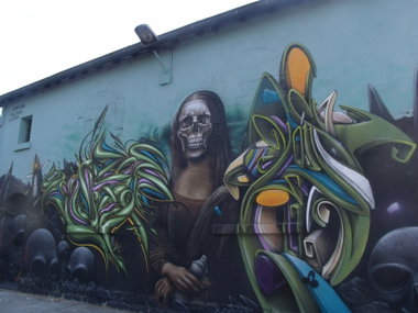 Graffiti Wall in Luxembourg - Photo by Grafilzer