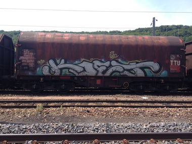 Graffiti Train - Photo by Grafilzer - koet