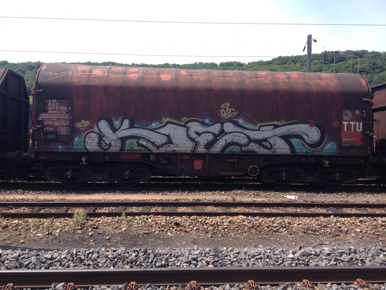 Graffiti Train - Photo by Grafilzer - koet