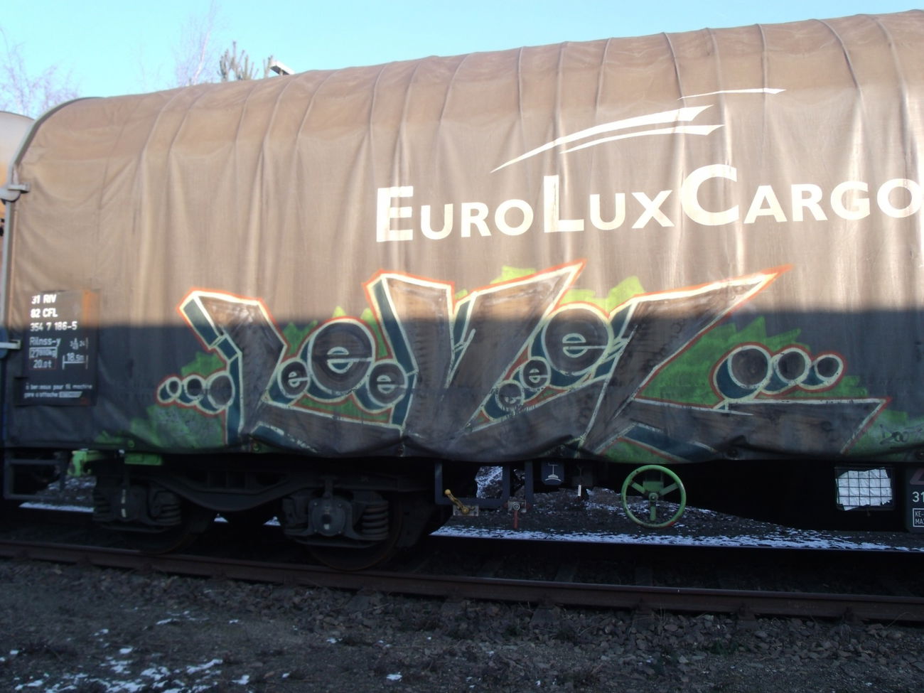 Graffiti Train in Trier - Photo by Grafilzer - level