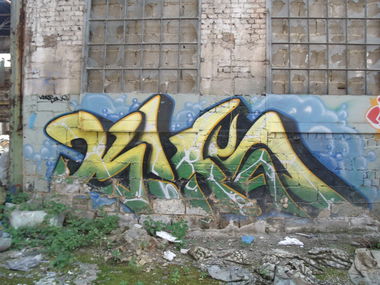 Graffiti Wall in Trier - Photo by Grafilzer - kaos