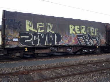 Graffiti Train - Photo by Grafilzer - netone