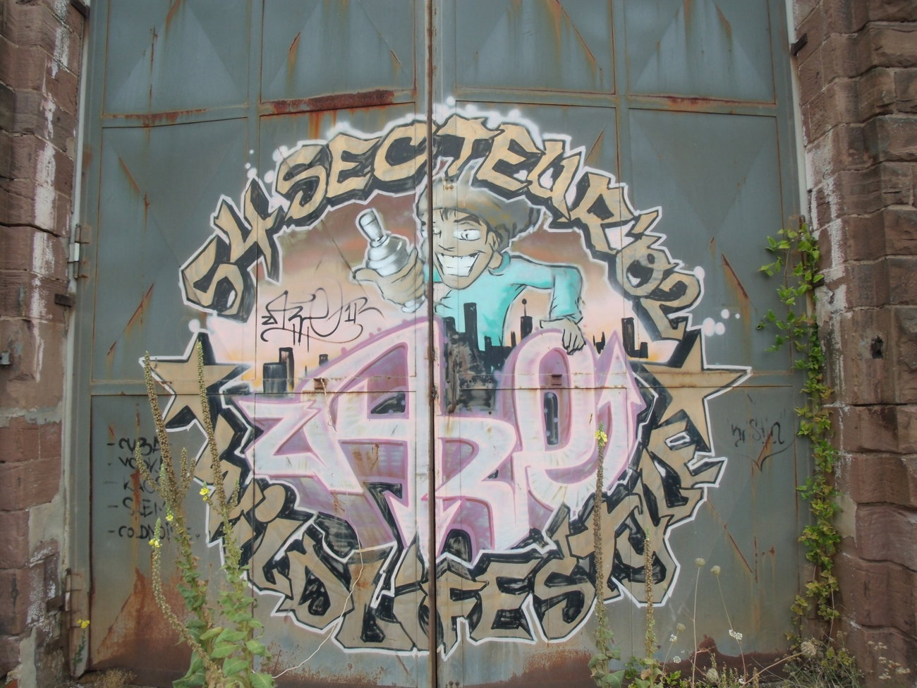 Graffiti Wall in Trier - Photo by Grafilzer - zare