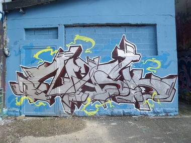 Graffiti Wall in Luxembourg - Photo by Grafilzer - nask