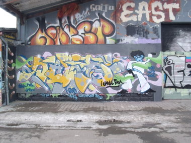 Graffiti Wall in Luxembourg - Photo by Grafilzer - salto