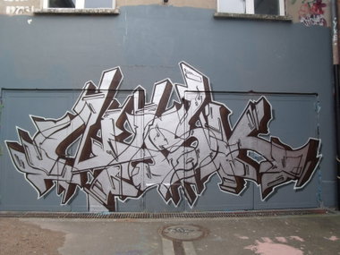 Graffiti Wall in Luxembourg - Photo by Grafilzer - nask