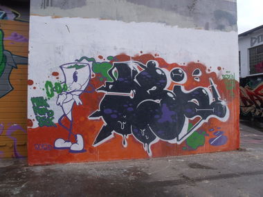 Graffiti Wall in Luxembourg - Photo by Grafilzer - obi (2012)