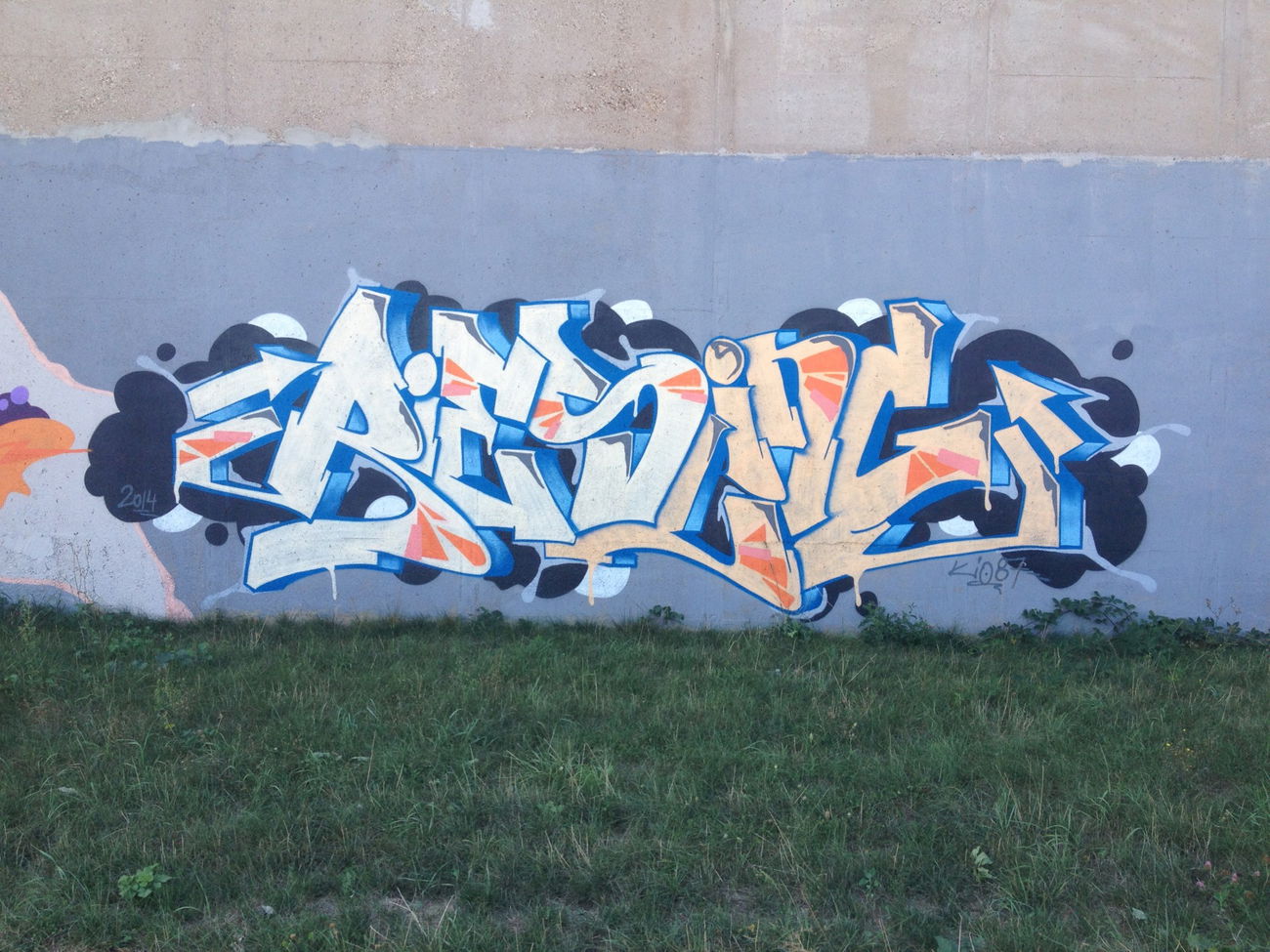 Graffiti Wall - Photo by Grafilzer - biesing, riesing, kio87