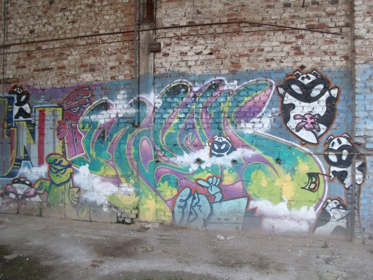 Graffiti Wall in Trier - Photo by Grafilzer - kaos