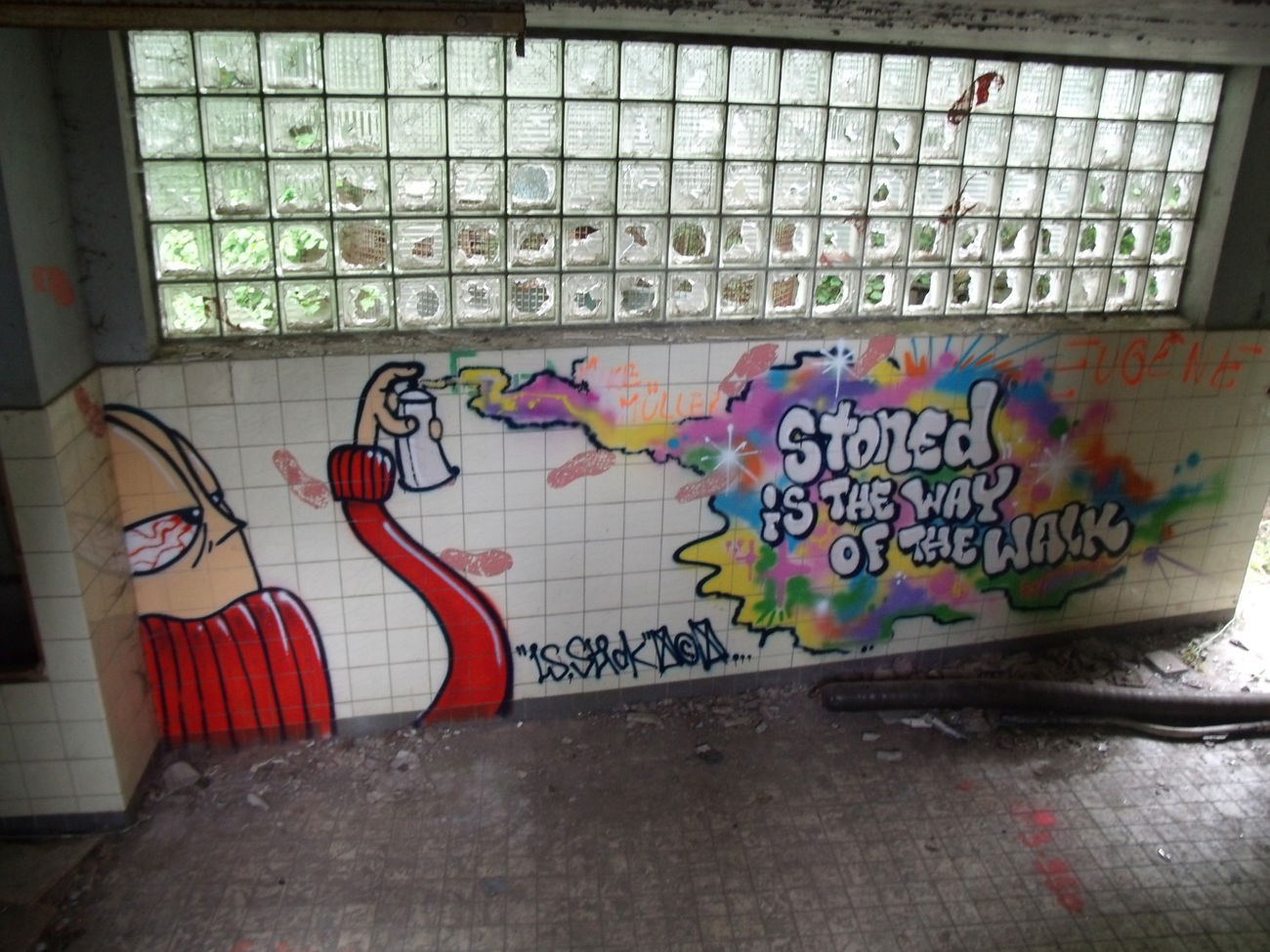 Graffiti Wall in Luxembourg - Photo by Grafilzer - stick, fdh, la