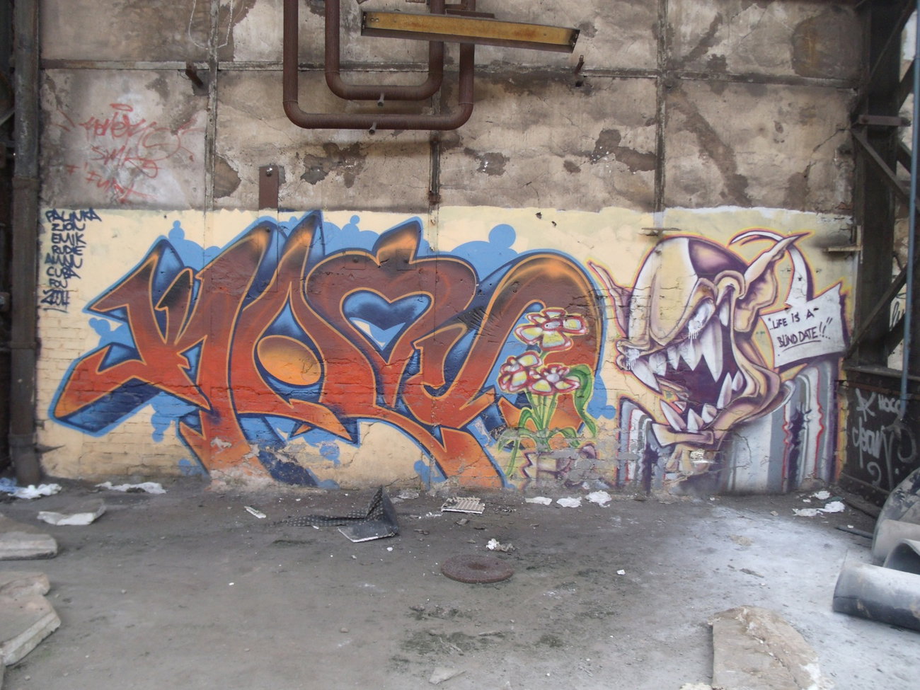Graffiti Wall in Trier - Photo by Grafilzer - kaos (2004)