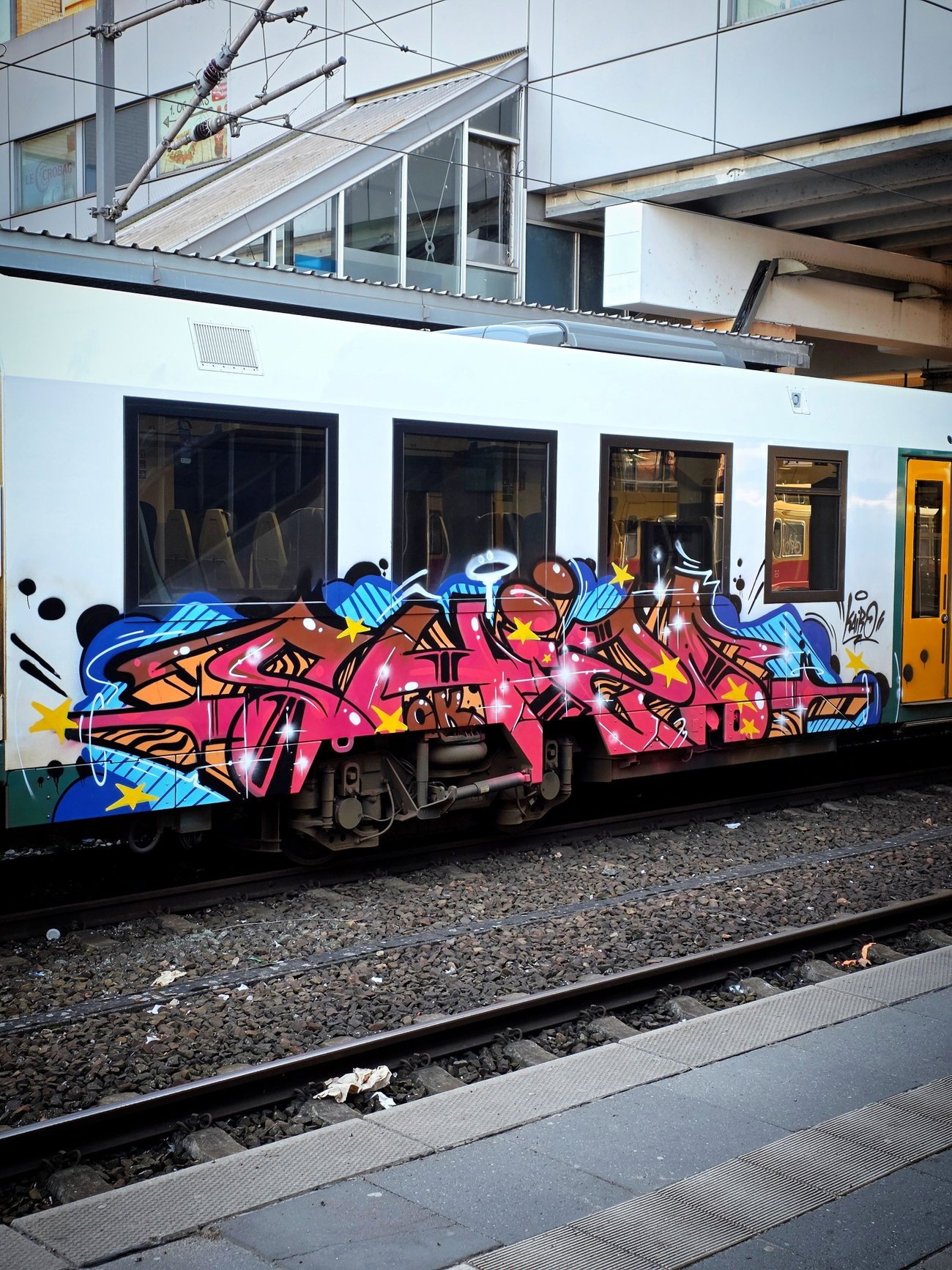 Graffiti Train - Photo by Grafmessie