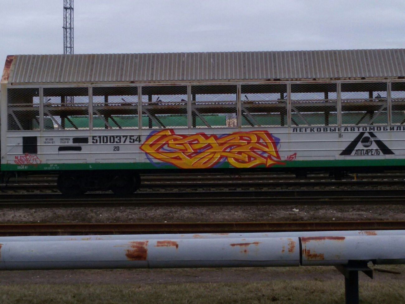 Graffiti Train - Photo by GrapeUmexCrew - Grape (2015)