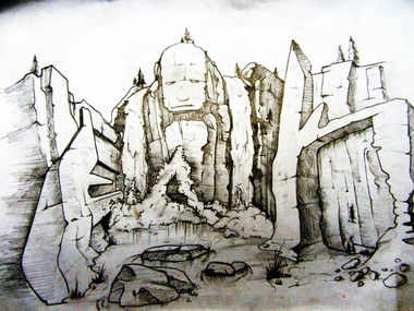 Graffiti Sketch in Kaiserslautern - Photo by GrauBlau - graublau, farbschmiede, kaiserslautern (2013)