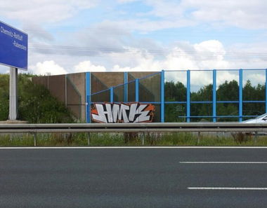 Graffiti Bombing in Germany - Photo by GraveyardShift - hmk, 2012