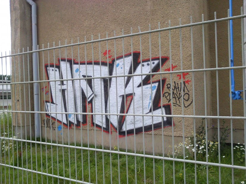 Graffiti Wall in Germany - Photo by GraveyardShift - hmk