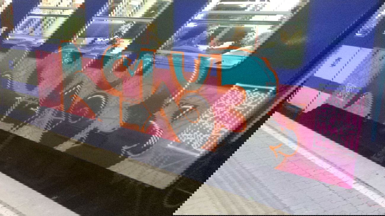 Graffiti Train in Vienna - Photo by Grex - RClub (2013)