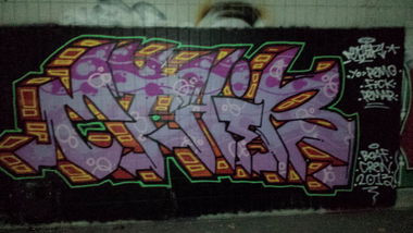 Graffiti Wall in Vienna - Photo by Grex - Ethir (2013)