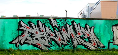 Graffiti Wall - Photo by GrimeOne - grime, chromeblack (2015)