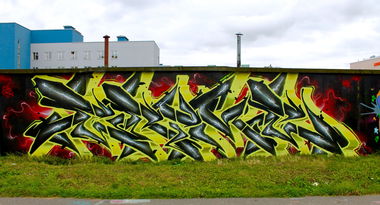 Graffiti Wall - Photo by GrimeOne - grimeone, grimegraffiti (2016)