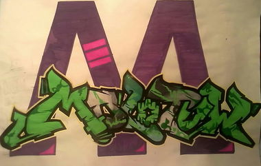 Graffiti Sketch - Photo by Grogo
