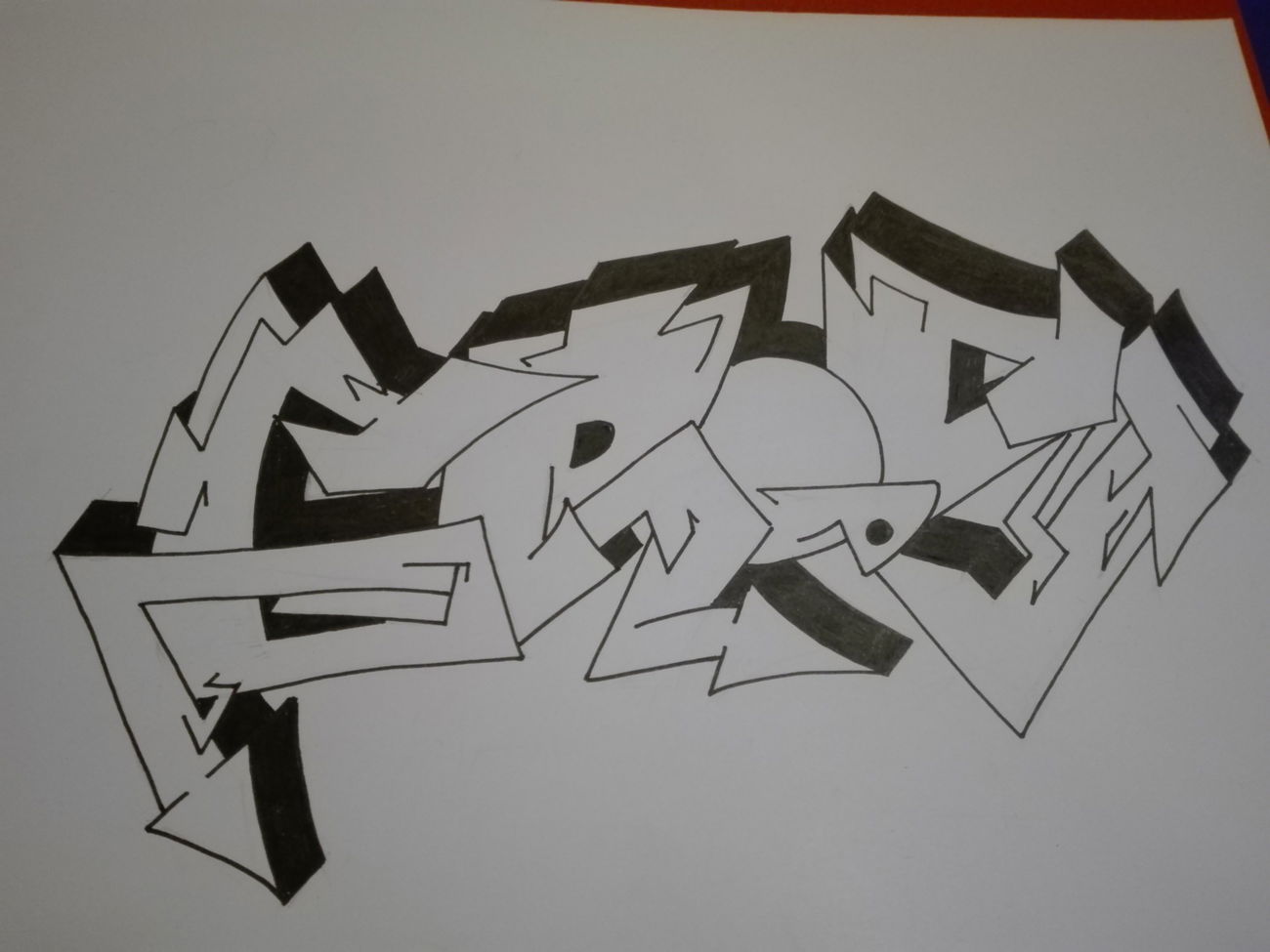 Graffiti Sketch - Photo by Gros