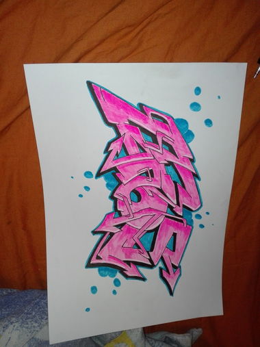 Graffiti Sketch - Photo by Gros - gros (2016)