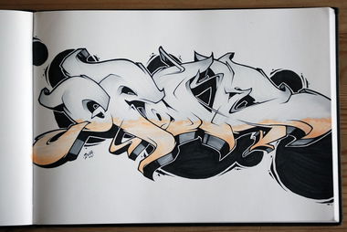 Graffiti Sketch - Photo by Grover - Grove, GROVE, Grover (2014)