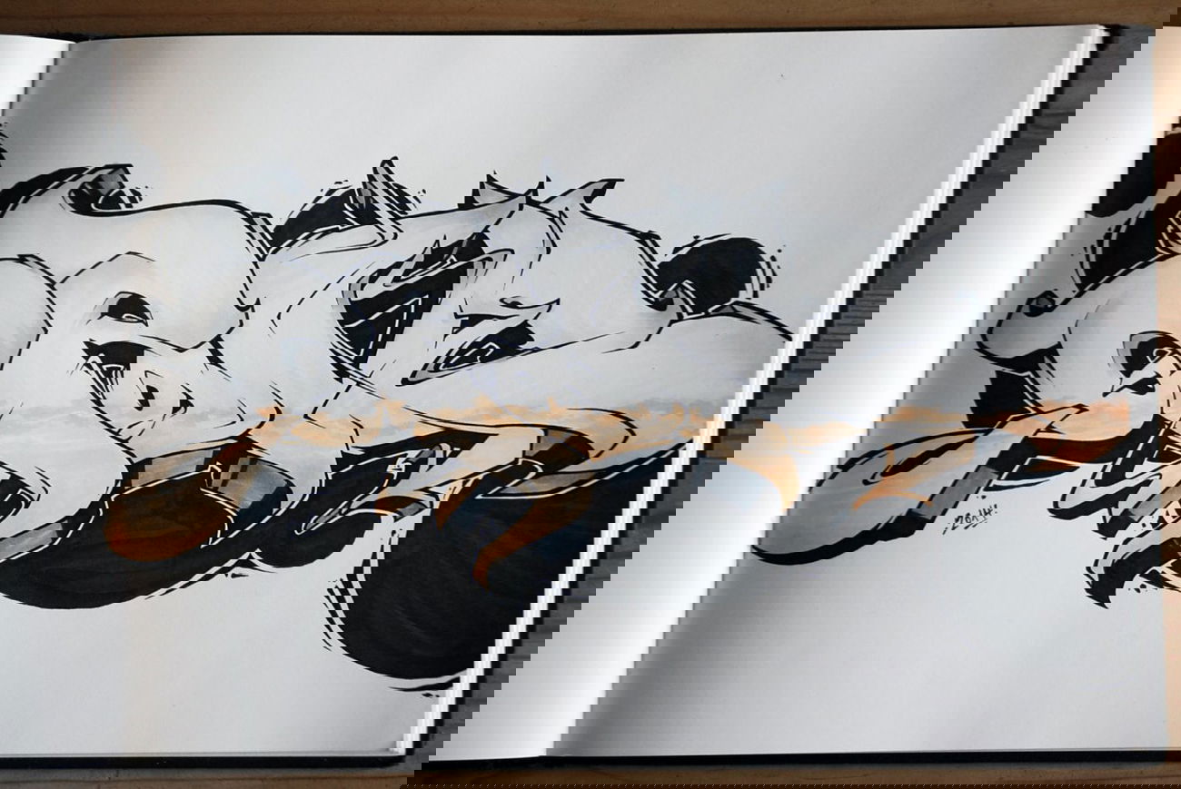 Graffiti Sketch - Photo by Grover - Grove, GROVE, Grover (2014)