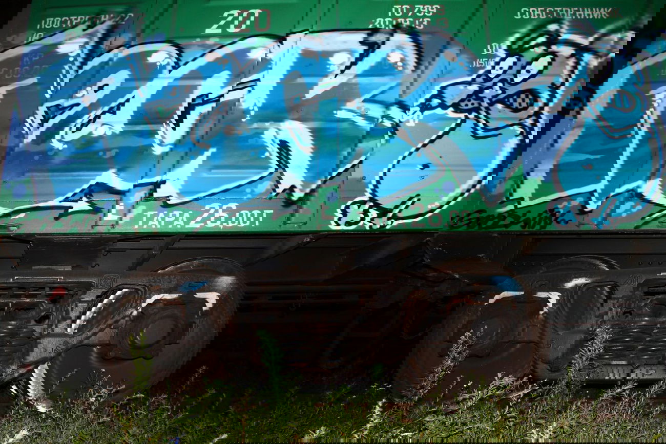 Graffiti Train - Photo by Gudwin - pgsk