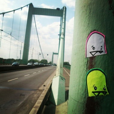 Graffiti Street Art in Köln - Photo by Gunther - Sticker, Oskar