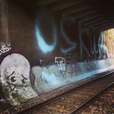 Graffiti Bombing - Photo by Gunther - Oskar